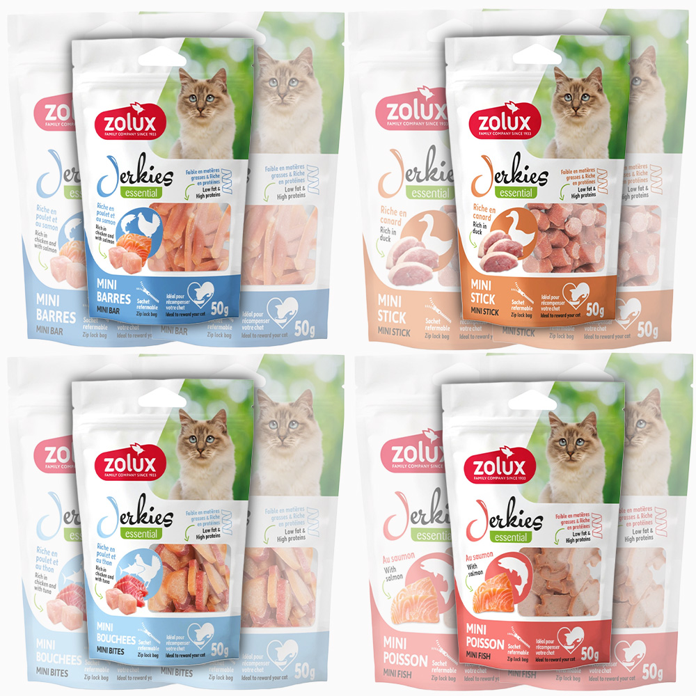Przysmak dla Kota Jerkies MIX 12x50g ZOLUX